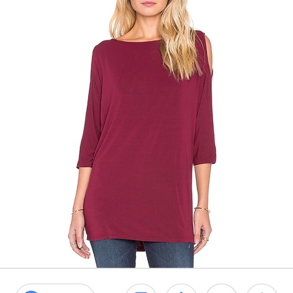 Anthropologie Tops - Anthro Michael Stars Cold Shoulder Top